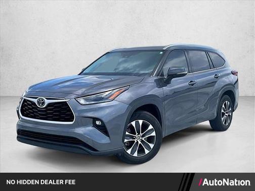 Magnetic Gray Metallic 2021 Toyota Highlander XLE