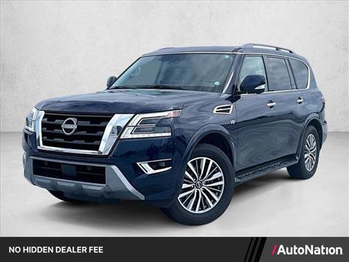 Hermosa Blue Pearl 2021 Nissan Armada SL 2WD
