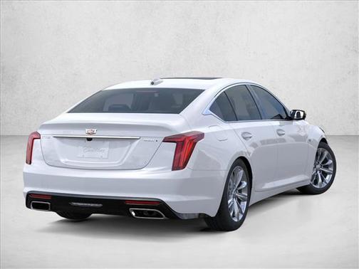 Vibrant White Tricoat 2026 Cadillac CT5 Premium Luxury
