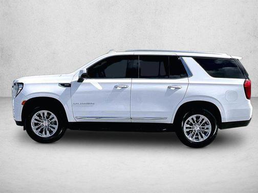 Summit White 2023 GMC Yukon SLT