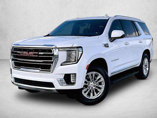 Summit White 2023 GMC Yukon SLT
