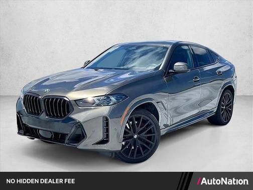 Manhattan Green Metallic 2024 BMW X6 xDrive40i