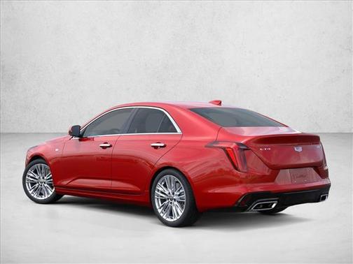 Radiant Red Tintcoat 2026 Cadillac CT4 Premium Luxury RWD