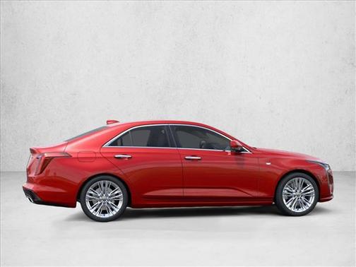 Radiant Red Tintcoat 2026 Cadillac CT4 Premium Luxury RWD