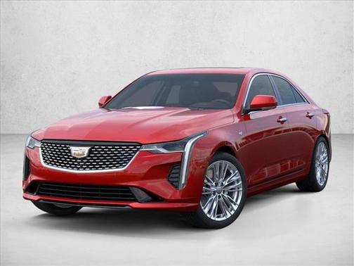 Radiant Red Tintcoat 2026 Cadillac CT4 Premium Luxury RWD