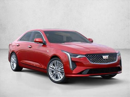 Radiant Red Tintcoat 2026 Cadillac CT4 Premium Luxury RWD