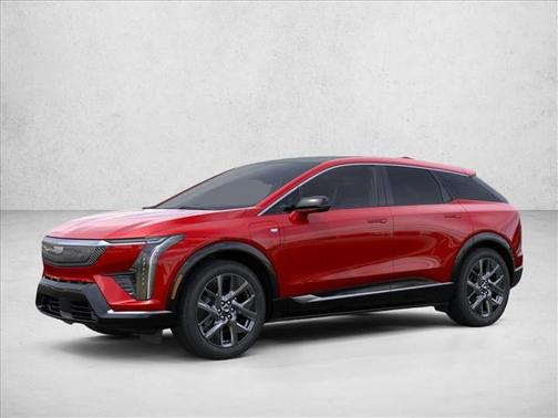 Radiant Red Tintcoat 2026 Cadillac OPTIQ Luxury