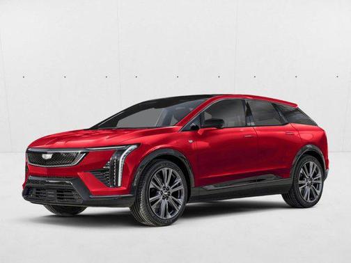 Radiant Red Tintcoat 2026 Cadillac OPTIQ Luxury