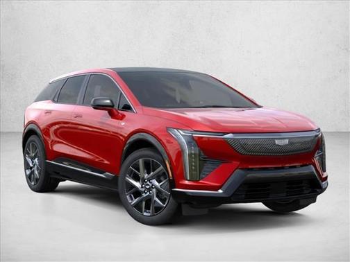 Radiant Red Tintcoat 2026 Cadillac OPTIQ Luxury