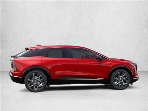 Radiant Red Tintcoat 2026 Cadillac OPTIQ Luxury
