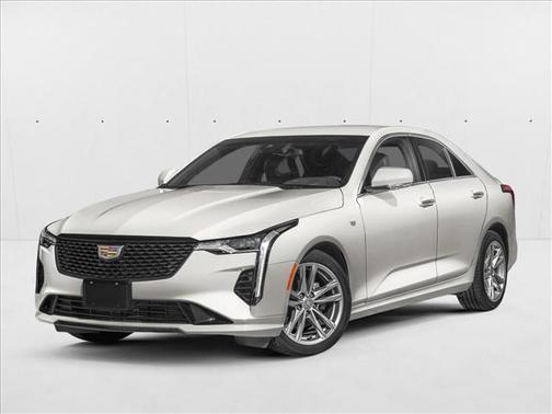 Vibrant White Tricoat 2026 Cadillac CT4 Premium Luxury RWD