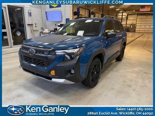 Geyser Blue 2026 Subaru Forester Wilderness