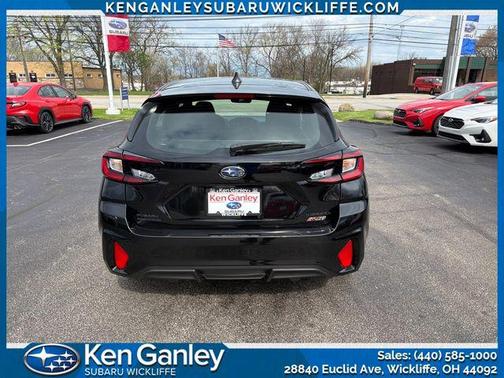 Crystal Black Silica 2026 Subaru Impreza RS