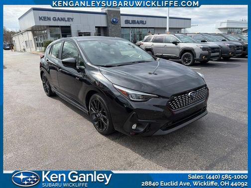 Crystal Black Silica 2026 Subaru Impreza RS