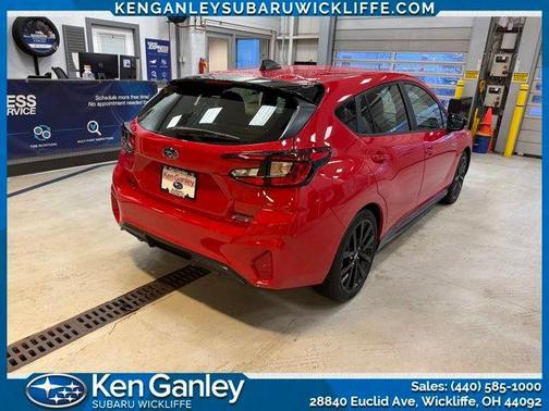 Pure Red 2026 Subaru Impreza RS