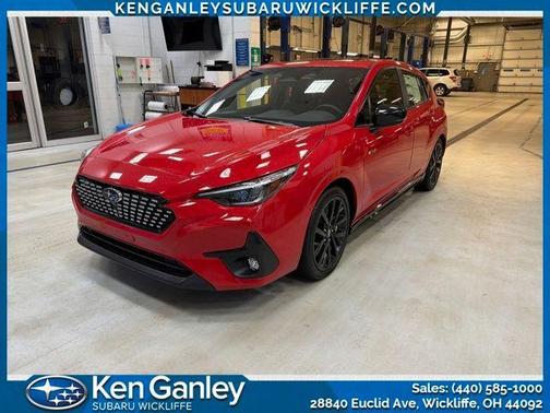 Pure Red 2026 Subaru Impreza RS