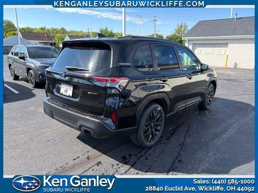 Crystal Black Silica 2026 Subaru Forester Sport