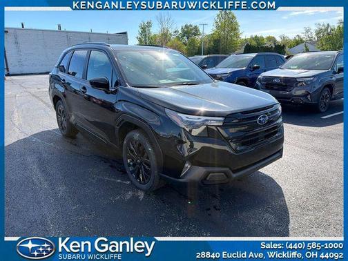 Crystal Black Silica 2026 Subaru Forester Sport
