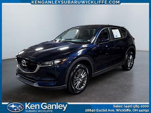 Deep Crystal Blue Mica 2017 Mazda CX-5 Touring