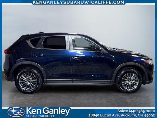 Deep Crystal Blue Mica 2017 Mazda CX-5 Touring
