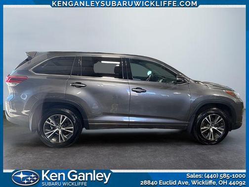 Predawn Gray Mica 2017 Toyota Highlander LE Plus