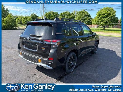 Crystal Black Silica 2026 Subaru Forester Wilderness