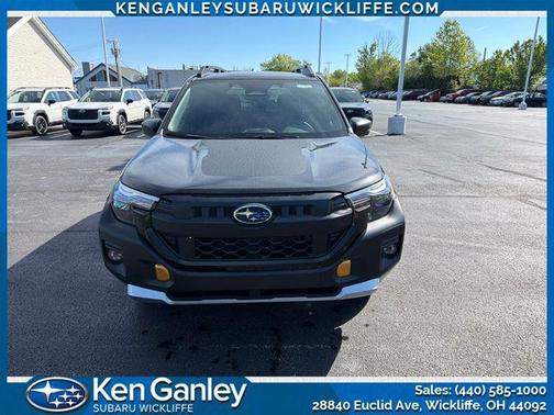 Crystal Black Silica 2026 Subaru Forester Wilderness