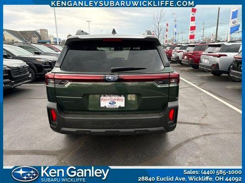 Deep Emerald Green 2026 Subaru Outback Limited XT