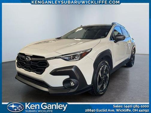 Crystal White Pearl 2024 Subaru Crosstrek Limited