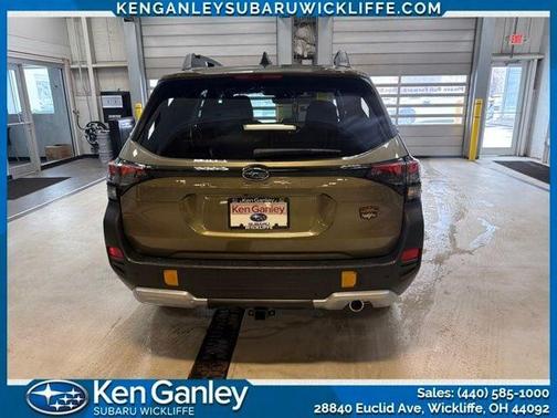 Autumn Green Metallic 2026 Subaru Forester Wilderness