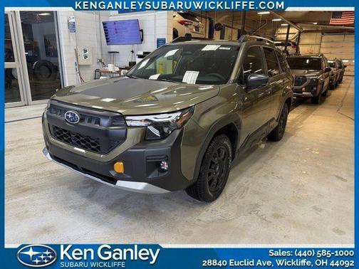 Autumn Green Metallic 2026 Subaru Forester Wilderness