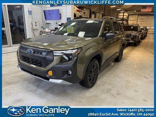 Autumn Green Metallic 2026 Subaru Forester Wilderness