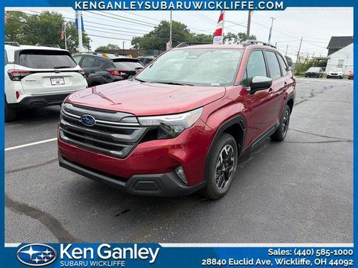 Crimson Red Pearl 2026 Subaru Forester Premium