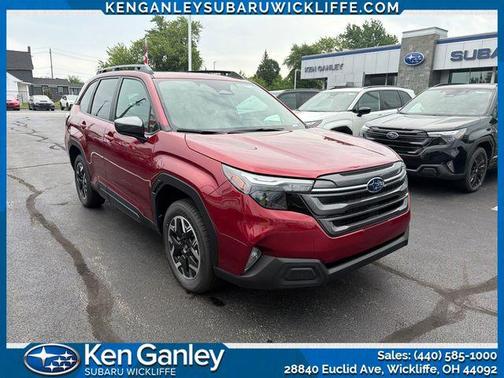 Crimson Red Pearl 2026 Subaru Forester Premium
