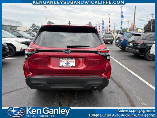 Crimson Red Pearl 2026 Subaru Forester Premium