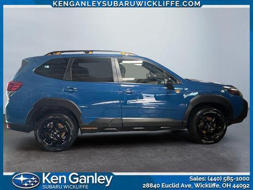 Geyser Blue 2023 Subaru Forester Wilderness