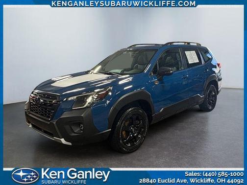 Geyser Blue 2023 Subaru Forester Wilderness