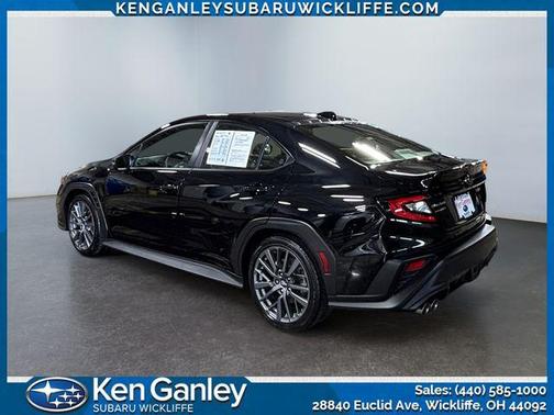 Crystal Black Silica 2022 Subaru WRX GT