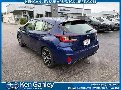 Sapphire Blue Pearl 2026 Subaru Impreza Sport