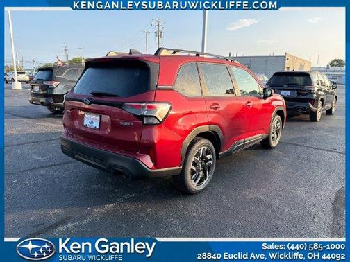 Crimson Red Pearl 2026 Subaru Forester Limited