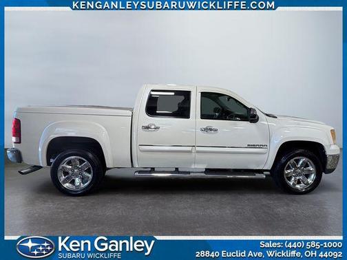 White Diamond Clearcoat 2012 GMC Sierra 1500 SLT
