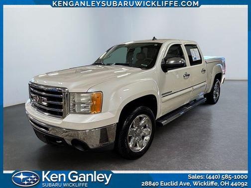 White Diamond Clearcoat 2012 GMC Sierra 1500 SLT