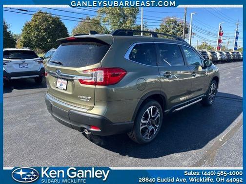 Green Metallic 2025 Subaru Ascent Limited