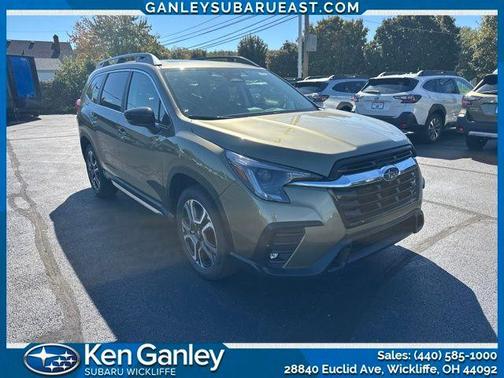 Green Metallic 2025 Subaru Ascent Limited