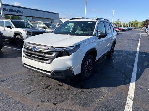 Crystal White Pearl 2026 Subaru Forester Premium