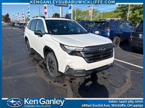 Crystal White Pearl 2026 Subaru Forester Premium