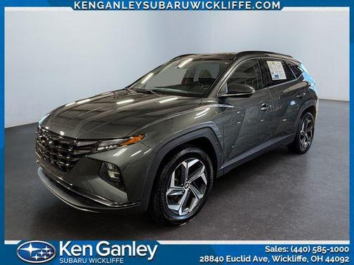 Amazon Gray 2022 Hyundai TUCSON Hybrid Limited