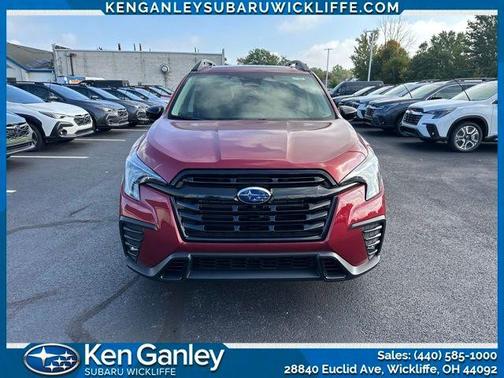 Crimson Red Pearl 2025 Subaru Ascent Onyx Edition Touring