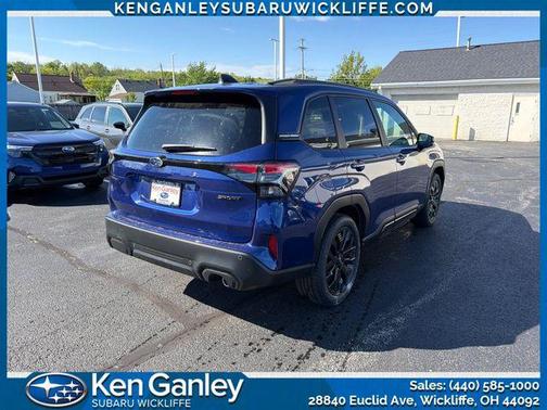 Sapphire Blue Pearl 2026 Subaru Forester Sport