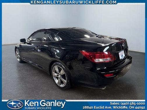 Obsidian Black 2011 Lexus IS 250C